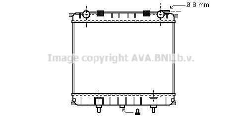 AVA QUALITY COOLING Radiators, Motora dzesēšanas sistēma AU2125